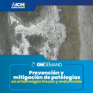 [On Demand] Prevención y mitigación de patologías en el hormigón fresco y endurecido